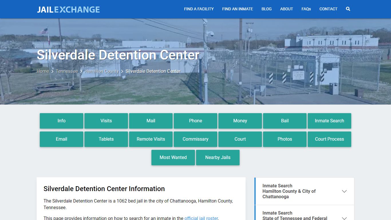Silverdale Detention Center, TN Inmate Search, Information - Jail Exchange