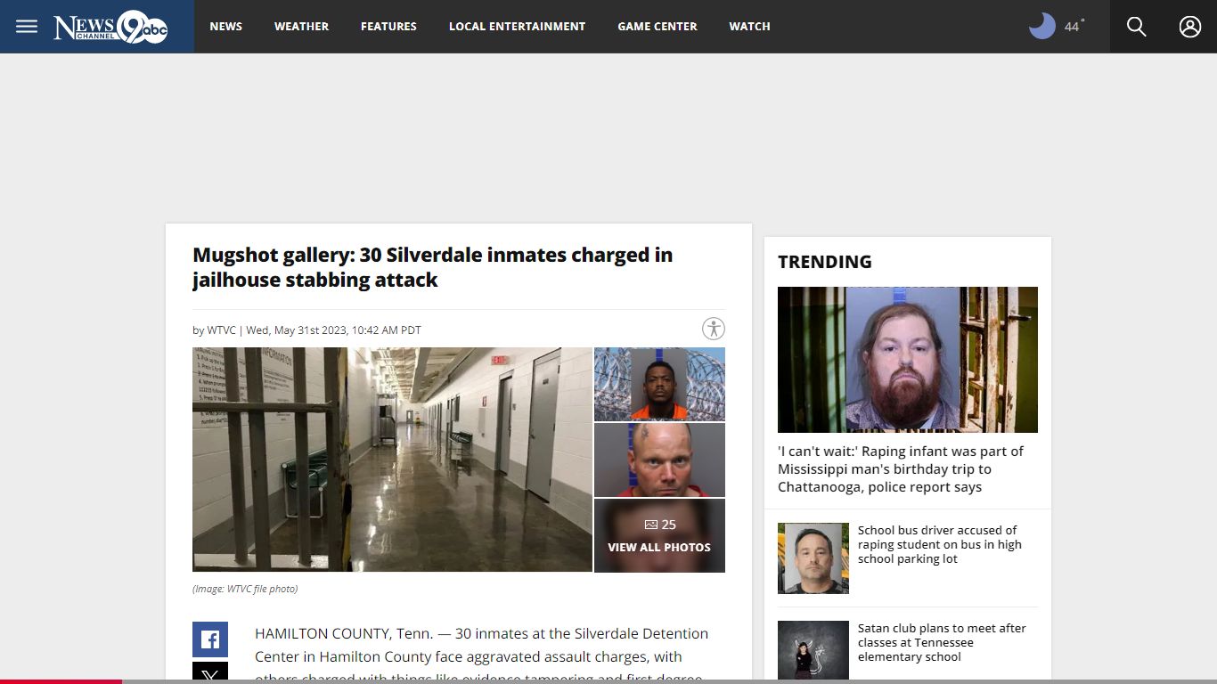 Mugshot gallery: 30 Silverdale inmates charged in jailhouse ... - WTVC